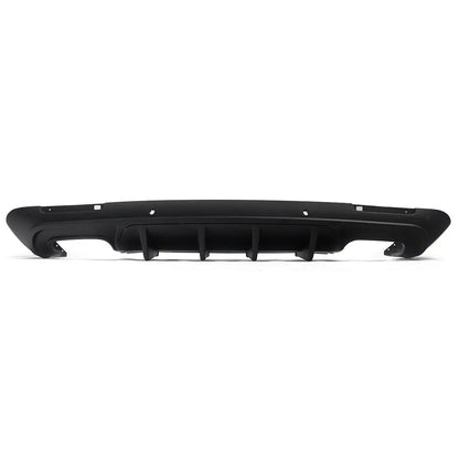 Dodge Challenger Shark Fins Rear Bumper Lip Diffuser - 2015-2023  Matte Black