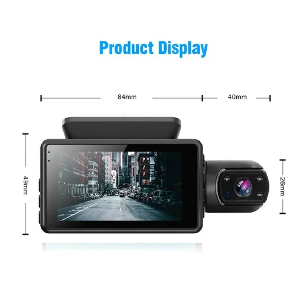 Dual Lens Cars Dash Cam