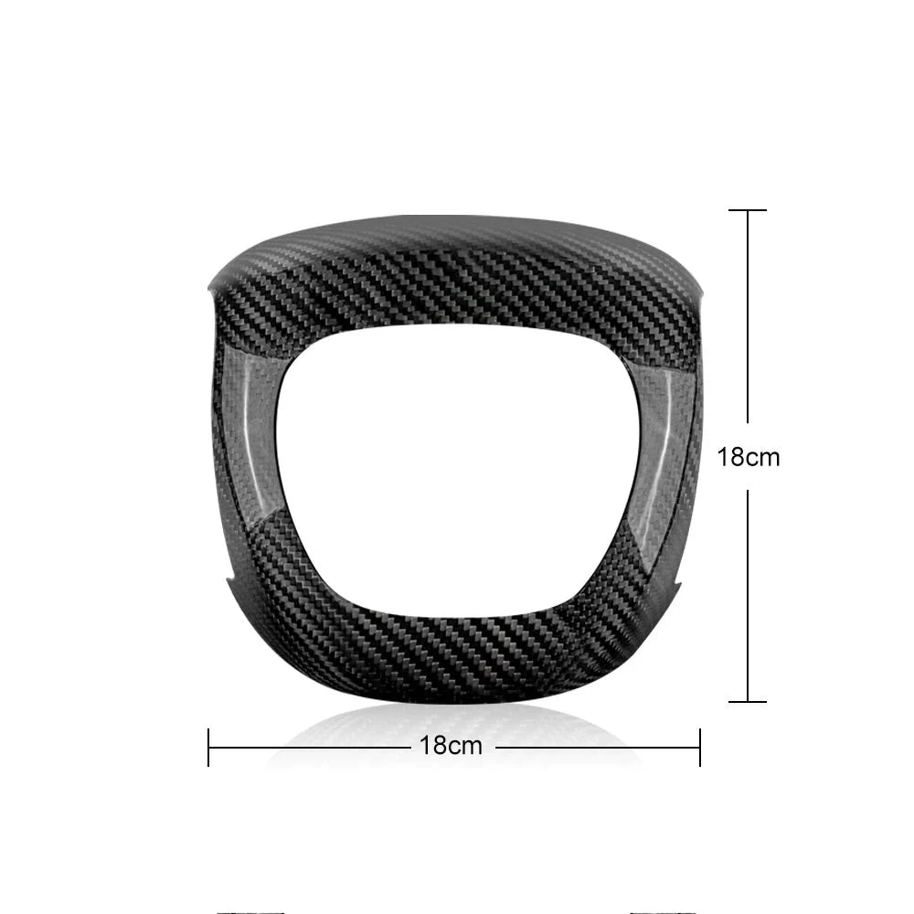 Carbon Fiber Steering Wheel Sticker