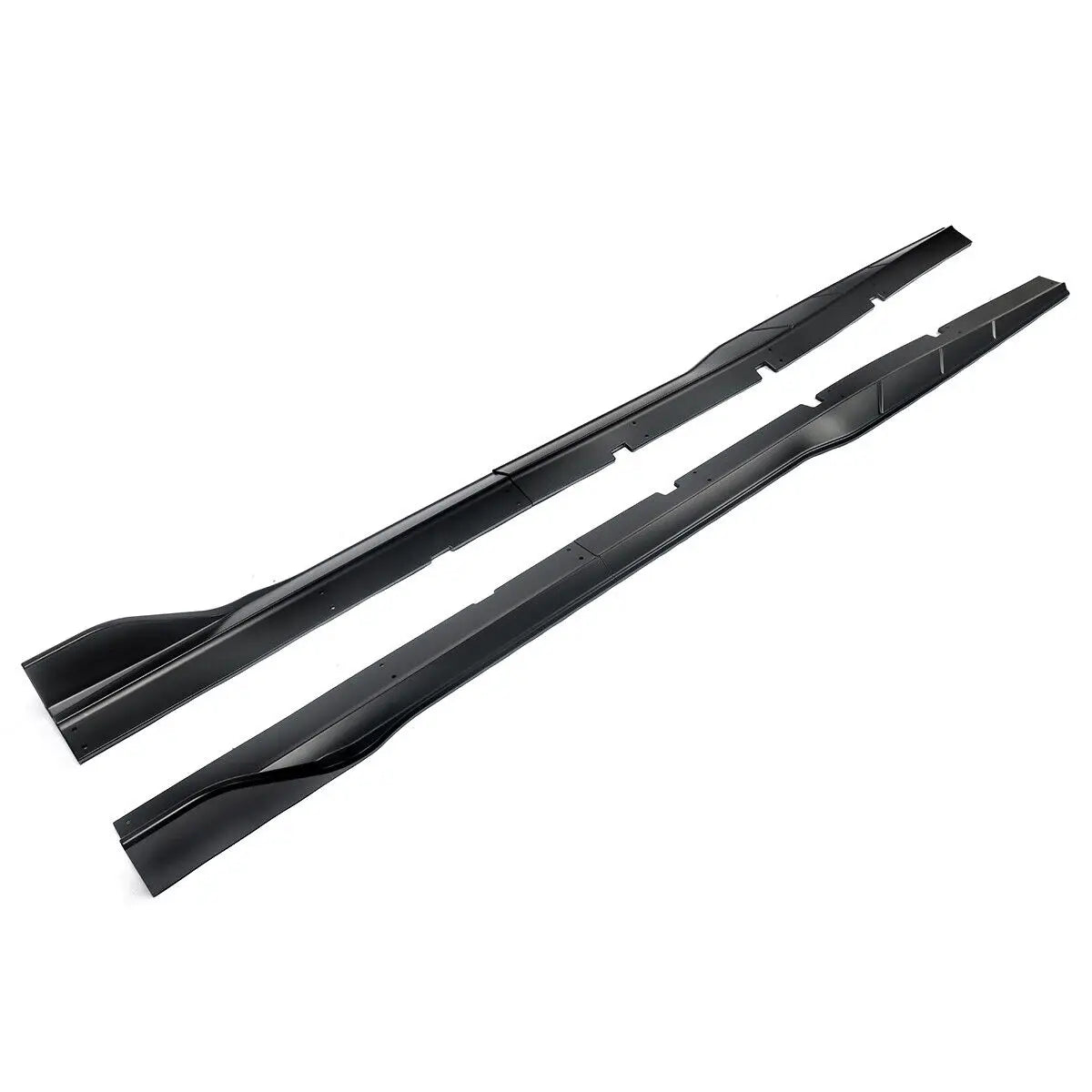 15-2022 - Dodge Charger Track Style Matte Black Side Skirt Rocker Panels