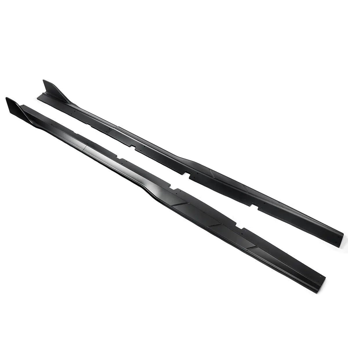 15-2022 - Dodge Charger Track Style Matte Black Side Skirt Rocker Panels