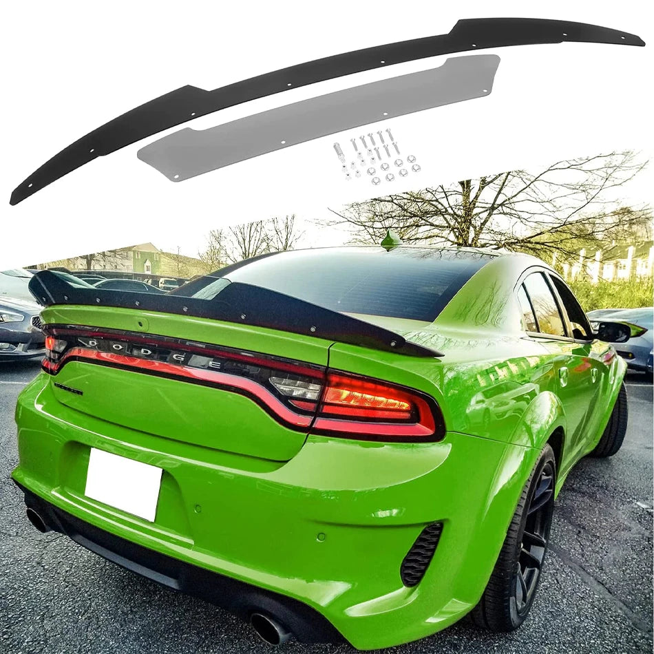 Rear Wickerbill Spoiler - Dodge Charger 2015-2021 SRT ScatPack Hellcat V2