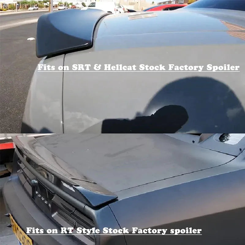 Wickerbill Spoiler - Dodge Challenger 2008-2014 SRT RT Hellcat Scat