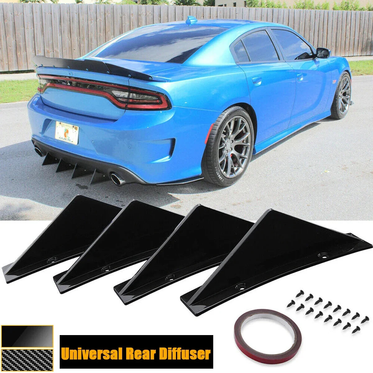 Dodge Charger SE SRT 2000-2022 Rear Bumper