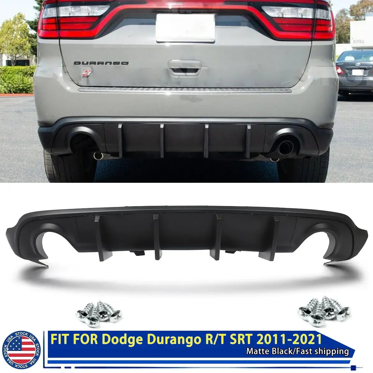 11-2022 Dodge Durango R/T SRT Rear Diffuser