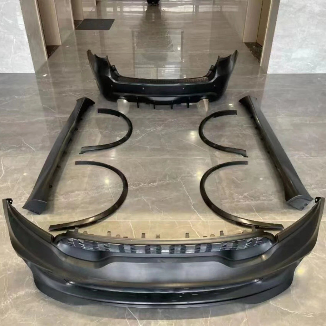 Front Rear Bumper - Dodge Durango STR 2021 Engine Cover Side Skirt