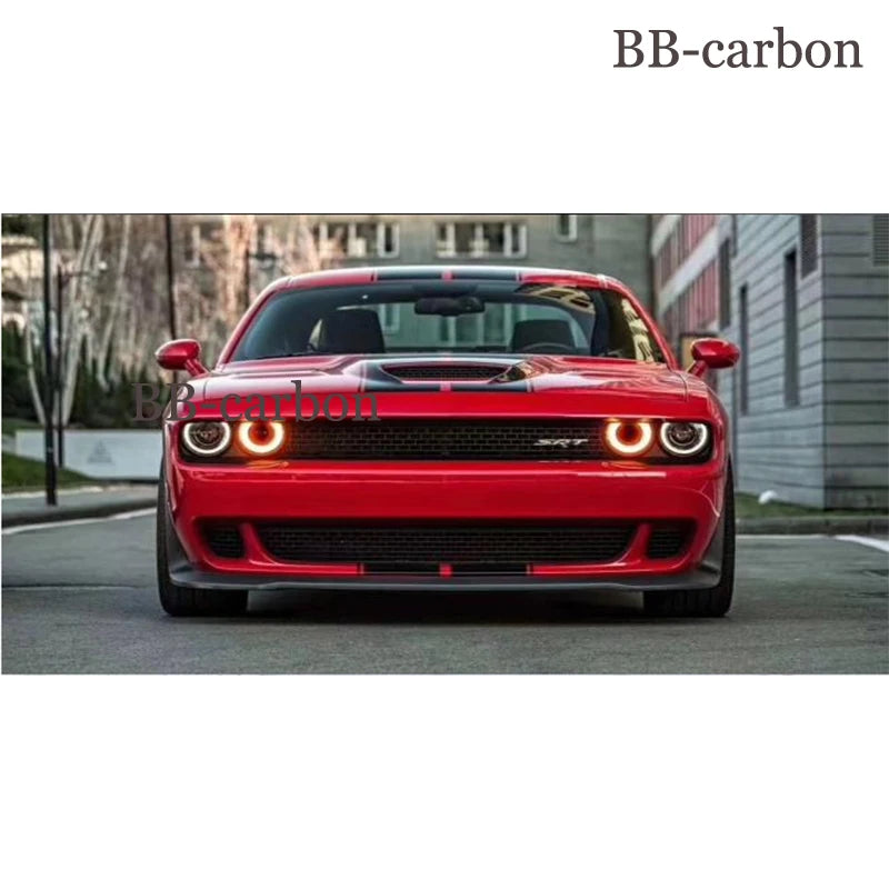 Dodge Challenger Upgrade Hellcat PP Unpainted Car Body Side Skirts Kit