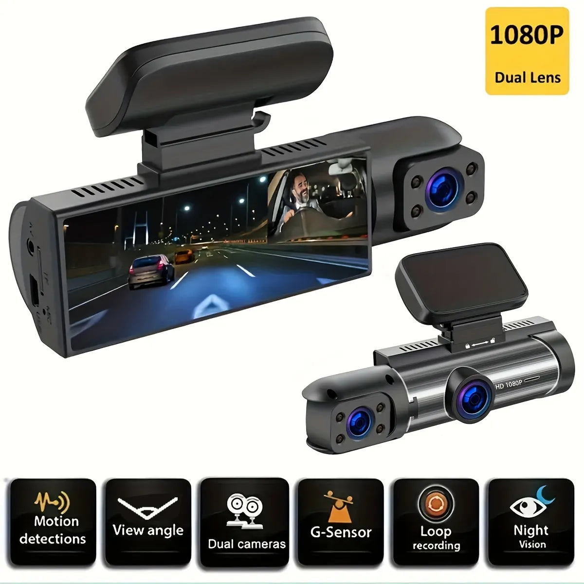 1080P Cars Dash Cam