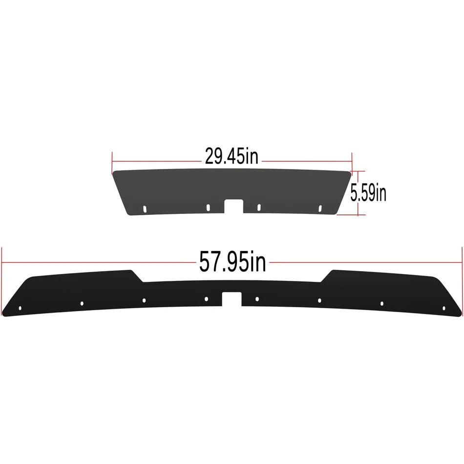 Rear wickerbill Spoiler - Dodge Challenger 2015-2021